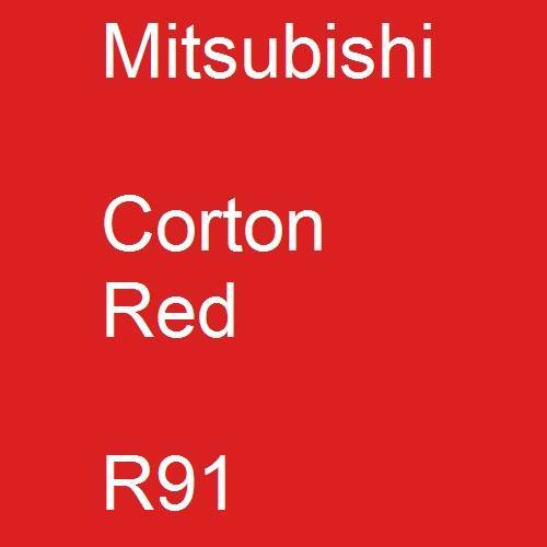 Mitsubishi, Corton Red, R91.